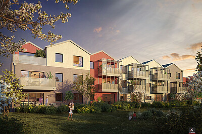 SAVENAY (44) : ESPACIL ACCESSION RÉALISE 57 LOGEMENTS DANS LE CADRE D’UN VASTE PROJET DE REDYNAMISATION DU COEUR DE VILLE