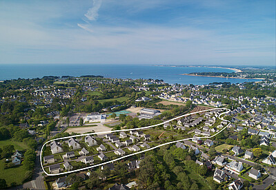 Le Domaine de Poulpry : Espacil Accession réalise un lotissement de 35 000 m² à Bénodet