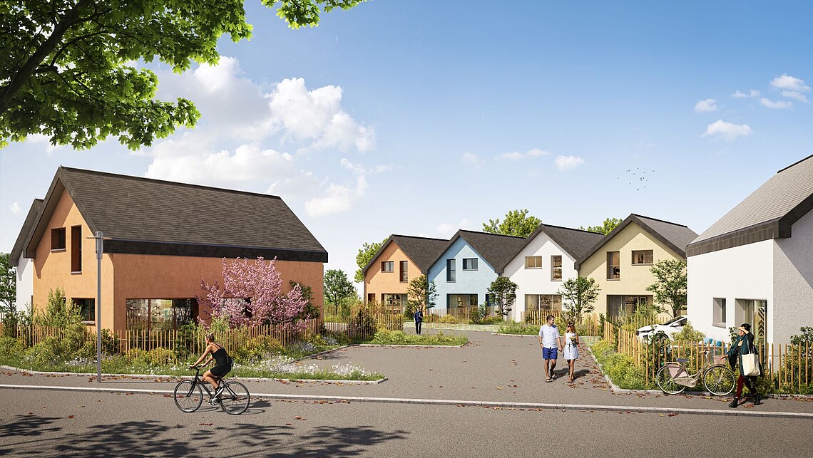 Dispositif maison + jardin aidée de Rennes Métropole à Cintré