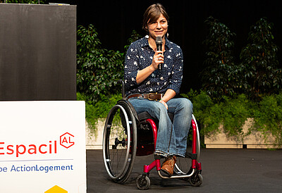 ESPACIL ACCOMPAGNE MONA FRANCIS, PARATRIATHLÈTE, EN ROUTE POUR LES JEUX OLYMPIQUES DE TOKYO